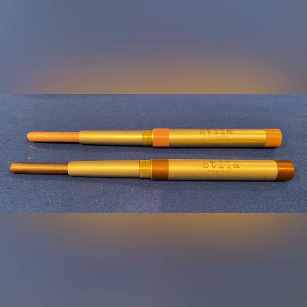 Stila Lip, Eye & Cheek Sticks in Topaz and Kitten